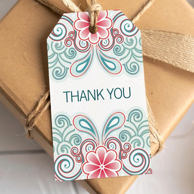 Retro style thank you Gift Tags (Creator Uploaded)