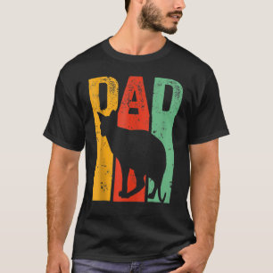 Retro Style Vintage Best Sphynx Cat Dad T-Shirt