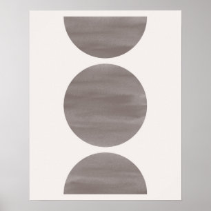 Retro style. Vintage mid-century Poster