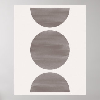 Retro style. Vintage mid-century Poster