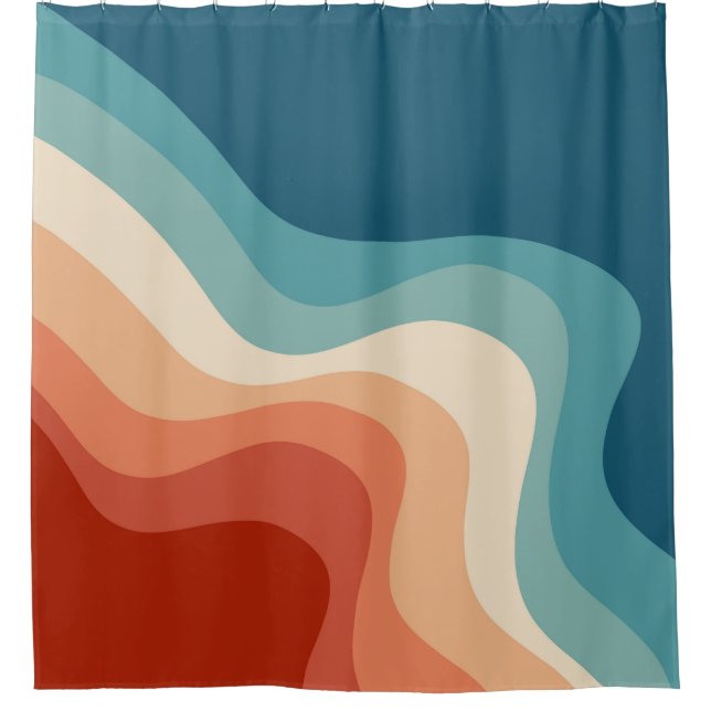 Retro style waves (Front)