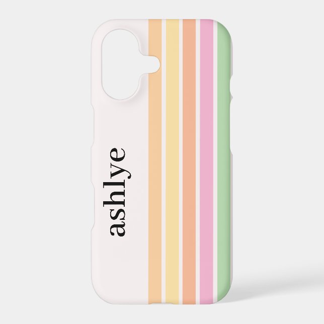 Retro Stylish Modern Personalized Name Classic  (Back)