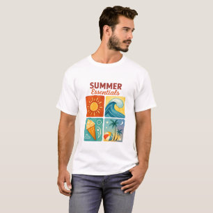 Retro Summer Essentials Graphic Tee