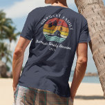 Retro Summer Family Reunion Custom Vacation T-Shirt<br><div class="desc">Going on a family vacation? Customize these retro designs for the whole family by adding your family name or custom text, and year of the adventure. I hope it’s not just about the cool design that caught your eye but the fact you’ll never find it in a department store rather...</div>