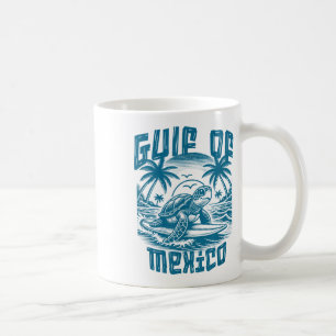 Retro Summer Gulf Of Mexico Forever Turtle Beach G Coffee Mug