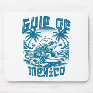 Retro Summer Gulf Of Mexico Forever Turtle Beach G Mouse Pad