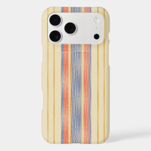 Retro Summer Stripes iPhone Case – Warm Vintage-In