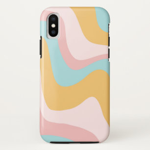 Retro Summer Swirl Wave #6 #minimal #decor #art  Case-Mate iPhone Case