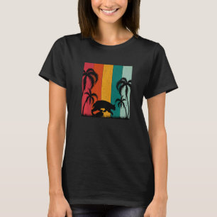 Retro Summer Themed Bobcats Summer Vacation T-Shirt
