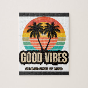 Retro Summer Vibes Jigsaw Puzzle