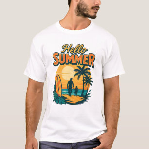 Retro Summer Vibes – Life’s Better at the Beach T-Shirt