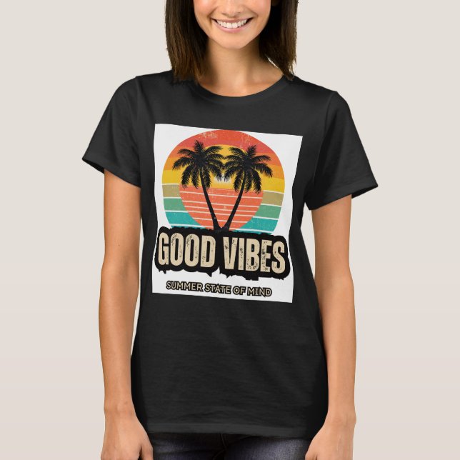 Retro Summer Vibes T-Shirt (Front)