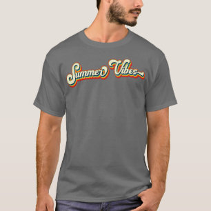 Retro Summer Vibes Vacation T-Shirt