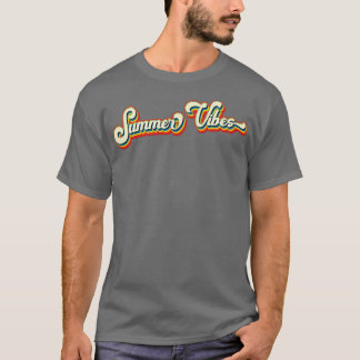 Retro Summer Vibes Vacation T-Shirt