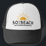 Retro Sunset 50th 60th 70th Birthday Squad Crew Trucker Hat<br><div class="desc">Retro Sunset 50th 60th 70th Birthday Squad Crew Trucker Hat</div>