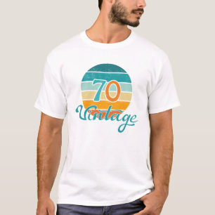 Retro Sunset 70 Vintage Distressed T-Shirt