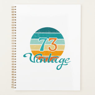 Retro Sunset 73 Vintage en détresse