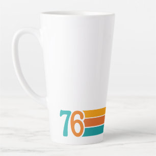 Retro Sunset 76 Latte Mug