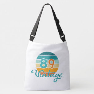 Retro Sunset 89 Vintage Distressed Crossbody Bag