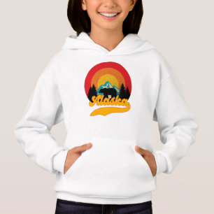 Retro Sunset Alaska Juneau Bear Mountains Wild AK