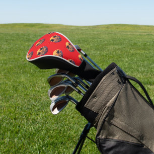 Retro Sunset Beats Only Palm Trees Vintage Golf Head Cover
