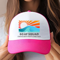 Retro Sunset Custom 60th Birthday Party Crew Squad