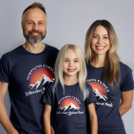 Retro Sunset Custom Family Vacation Group Matching T-Shirt<br><div class="desc">Experience nostalgia with our customizable "Retro Sunset Family Vacation" matching t-shirt. Featuring a vibrant sunset behind majestic mountains, this design can include your family name and destination, perfect for trips, reunions, or summer adventures. Celebrate togetherness in style and make unforgettable memories. Ideal for photo ops and keepsakes. Available in all...</div>