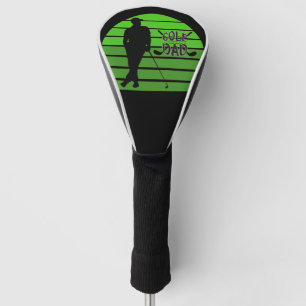 Retro Sunset Golf Dad Golf Head Cover