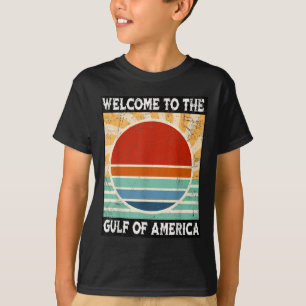 Retro Sunset Gulf Of Usa America Gulf Of Mexico Pa T-Shirt
