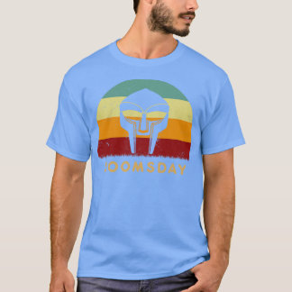 Retro Sunset MF Doom Doomsday T-Shirt