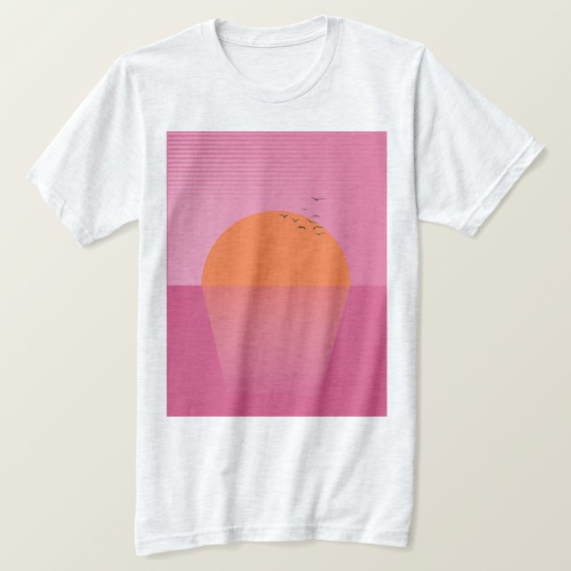 Retro Sunset T-Shirt (Design Front)