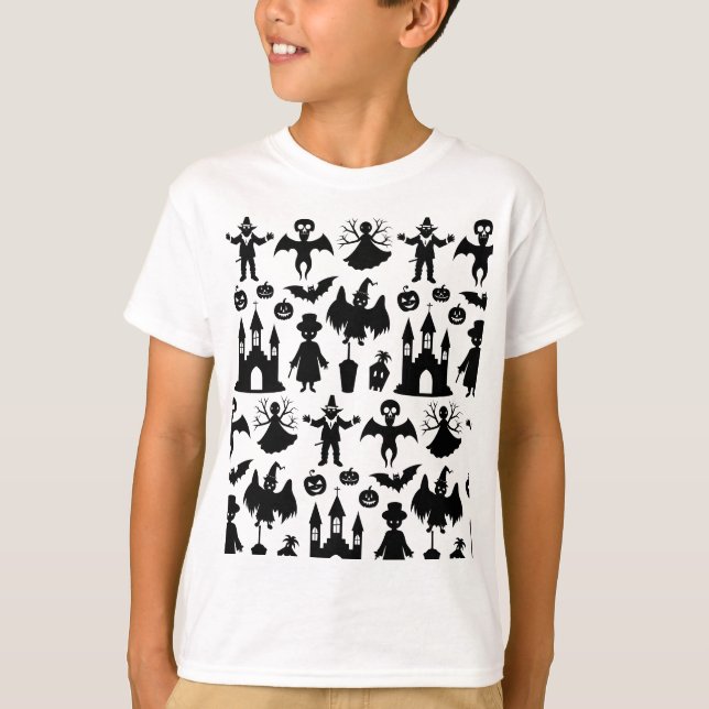 Retro Sunshine Patterns – Bold Colorful  T-Shirt (Front)