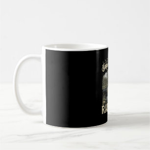 Retro support wildlife raise boys funny mama bear coffee mug
