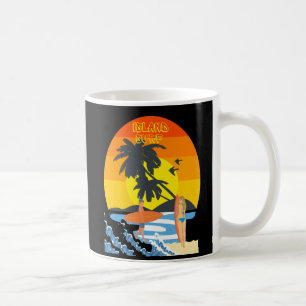 Retro Surf and Sand  Coffee Mug