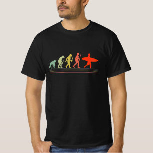 Retro surf evolution Surfboard and Summer Gifts T-Shirt