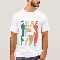 retro surf surfer gift