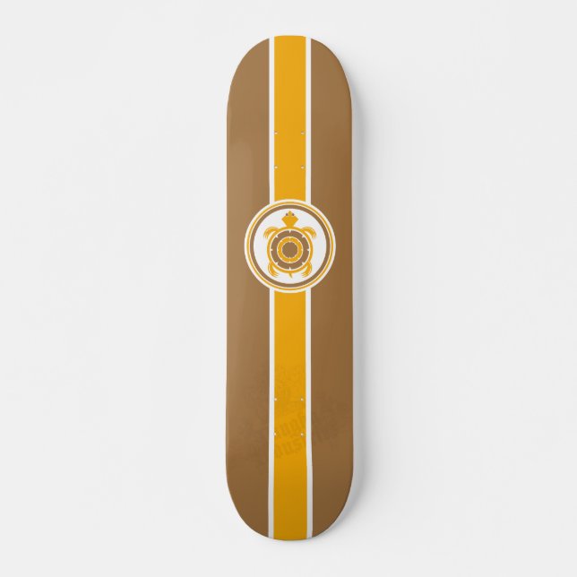Retro Surfboard Skateboard (Front)