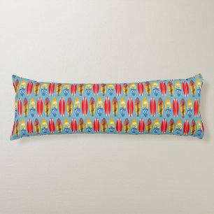 Retro Surfboards Body Pillow
