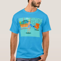 Retro Surfer Dude T-Shirt
