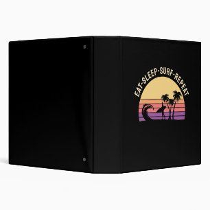 Retro Surfing Binder