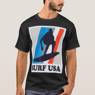 Retro Surfing  Surf USA Vintage  for Surfers  T-Shirt