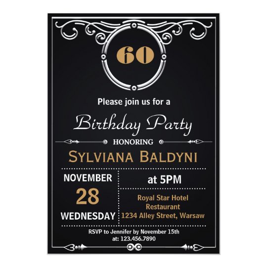 RETRO SURPRISE BIRTHDAY PARTY INVITATION
