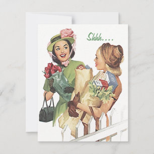 Retro Surprise Party For Any Occasion Invitations