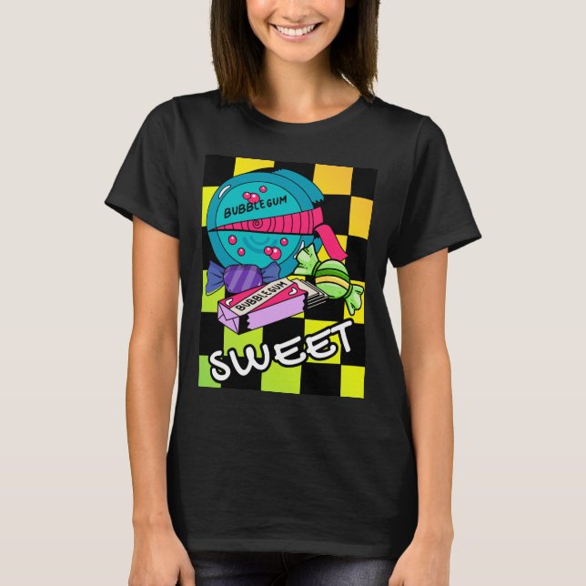 Retro Sweet Like Candy T-Shirt (Front)