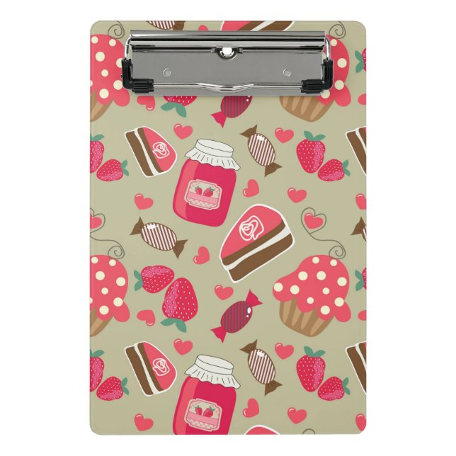 Retro Sweets Mini Clipboard (Front)