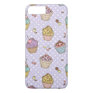Retro Sweets Pattern iPhone 8 Plus/7 Plus Case