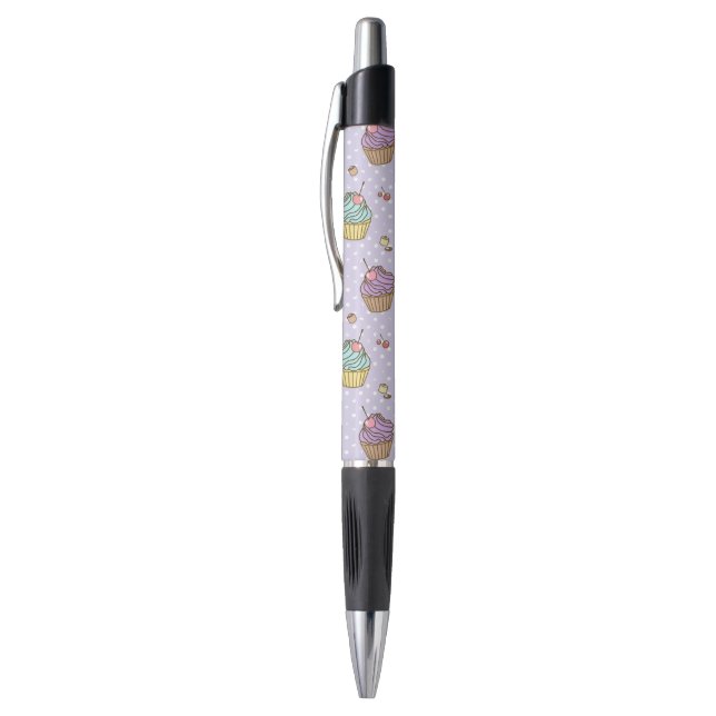 Retro Sweets Pattern Pen (Top (Vertical))