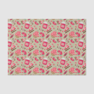 Retro Sweets Tissue Paper
