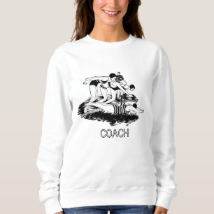 Retro Swimmers COACH Sweatshirt