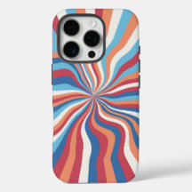 Retro Swirl Art Abstrait iPhone / coque ipad